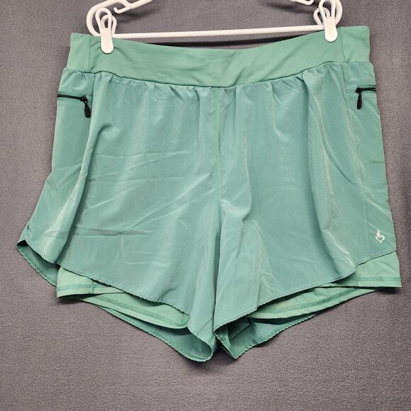 Torrid Active Shorts Womens 3XL Zip Pocket Liner Running Gym Workout Stretch - Picture 1 of 8